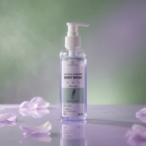 Fair Goodness Glycolic Lavender Body Wash | Exfoliating & Hydrating Body Cleanser | For Soft & Refreshed Skin | 200ml