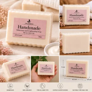 Fair Goodness Goat Milk Handmade Soap | Deep Moisturizing Bathing Bar | For Soft, Smooth & Healthy-Looking Skin | 100g