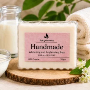 Fair Goodness Goat Milk Handmade Soap | Deep Moisturizing Bathing Bar | For Soft, Smooth & Healthy-Looking Skin | 100g