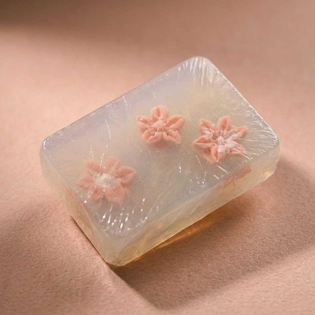 Cute Flower Glycerin Soap