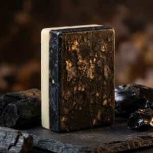 Fair Goodness Activated Charcoal Handmade Soap | Deep Cleansing & Detox Bathing Bar | For Fresh, Clear & Healthy-Looking Skin | 100g