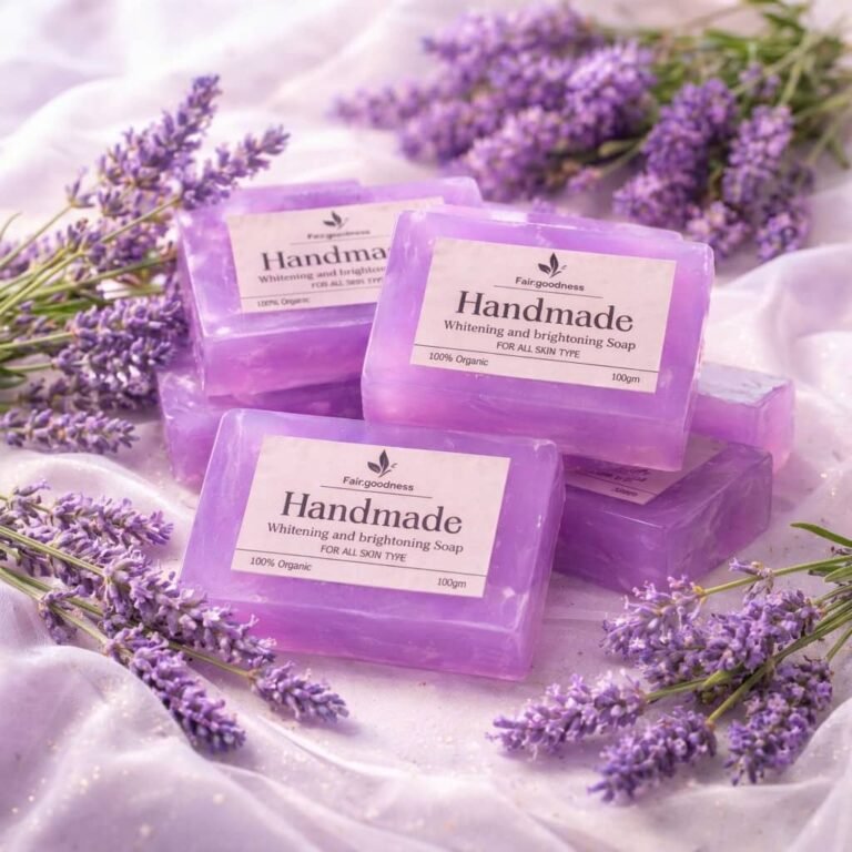 Fair.goodness Handmade Whitening & Brightening Soap – Lavender Variant