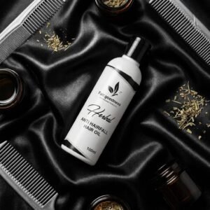 Fair Goodness Herbal Anti Hairfall Hair Oil | Root Strengthening & Scalp Nourishing Hair Oil | For Stronger, Healthier Looking Hair | 100ml