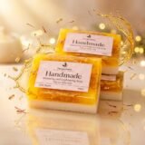 Handmade Soap, Saffron Soap, Brightening Soap, Bath & Body