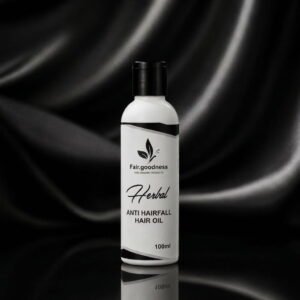 Fair Goodness Herbal Anti Hairfall Hair Oil | Root Strengthening & Scalp Nourishing Hair Oil | For Stronger, Healthier Looking Hair | 100ml