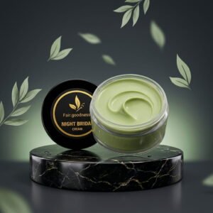 Fair.goodness Night Bridal Cream | Overnight Moisturizing Cream for Glowing & Nourished Skin | Bridal Skincare Night Cream 50gm