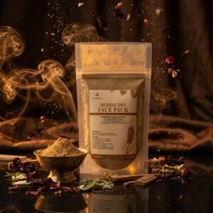 Fair Goodness Herbal Dry Face Pack | Deep Cleansing & Skin Purifying Face Pack | For Fresh, Clear & Naturally Glowing Skin | 100g